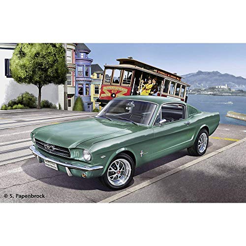 German Revell 1/24 65 Mustang 2+2 Fastback 07065 Plastic Model