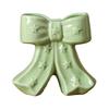 Delicate Desktop Decoration Ceramic Bow Vase with Star, Decorative Flowers Vase, Creative Flower Chic Room Decor Gifts Arrangement Holder for