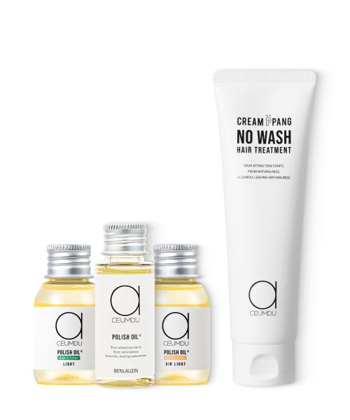 [Set] Polish Hair Oil 30ml + No-Wash Treatment 150ml Original
