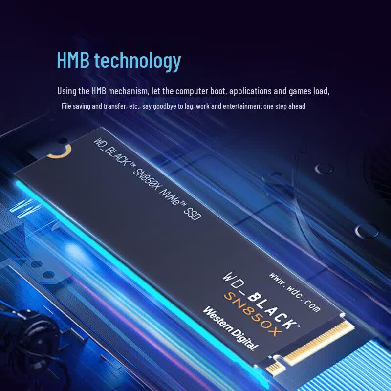 WD Black SN850X NVMe PCIe 4.0 Gaming SSD