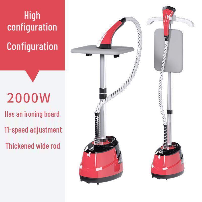 Large Capacity Vertical Garment Steamer with Anti-Scald Technology and Temperature Control for Home and Dorm Use