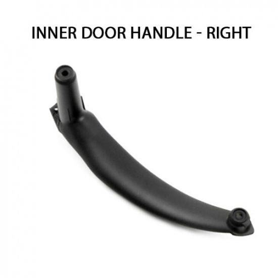 Right Black Interior Door Panel Handle Cover For 2008-2013 BMW X5 X6 E70 E71 E72