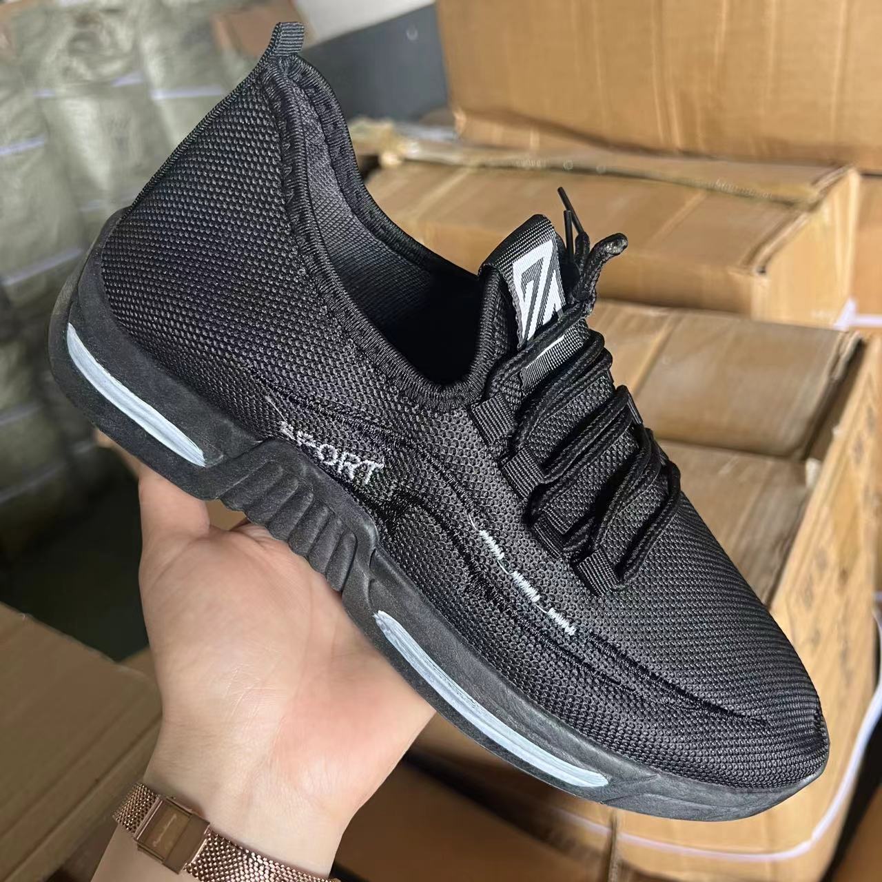 

Летняя новая мужская обувь спортивная обувь повседневная уличная мужская обувь кроссовки дышащая сетка ультралегкая обувь мужская 44