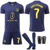 2526 La Liga Fußballtrikot-Set Nr.. 7 Gretzman 19 Alvarez Atletico Madrid Auswärts