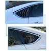 Car Rear Side Door Glass Louvers Cover For Ford For Mondeo For Fusion 2013-2025 Car Triangle Blinds Decorative Frame