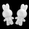 5 Pieces 14cm Rabbit Shaped Modelling Polystyrene Ornaments crafts