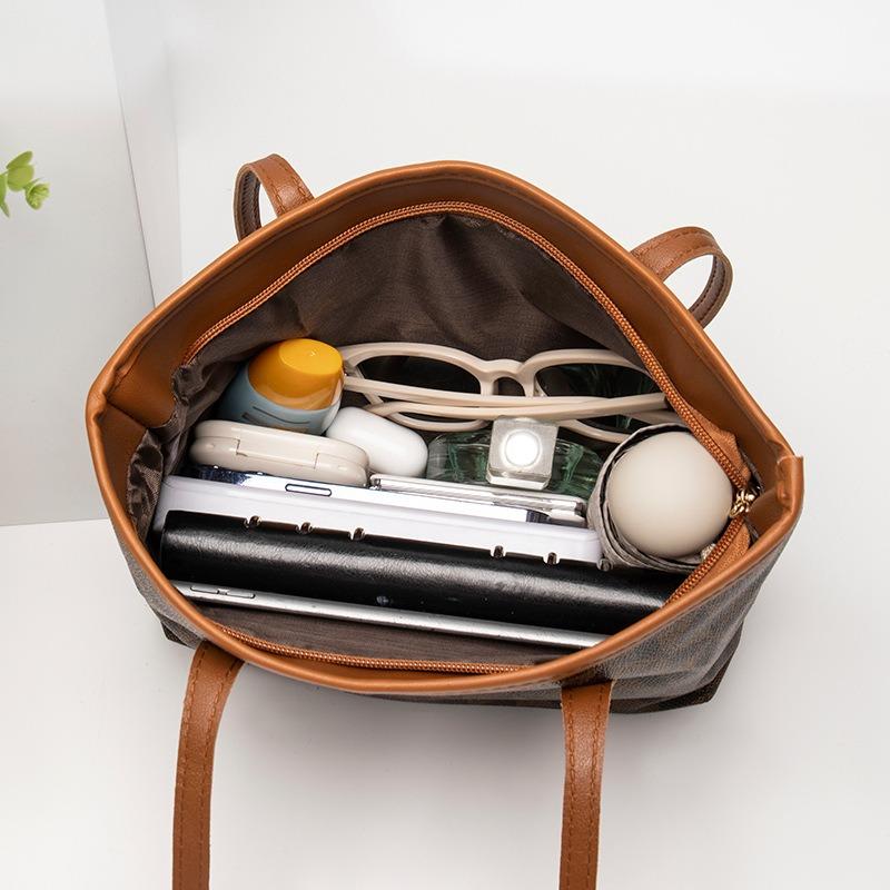 New handbag shoulder bag commuter tote bag fashion simple handbag tote bag one piece