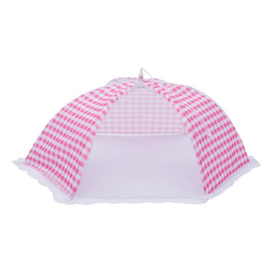 Foldable Square Mesh Umbrella Dust-proof Table Food Cover Anti-fly Kitchen Tool
