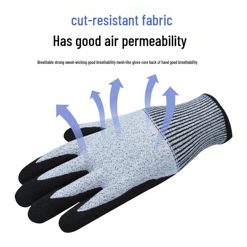 Longchen Haishipai Thickened Anti-Cut Safety Gloves