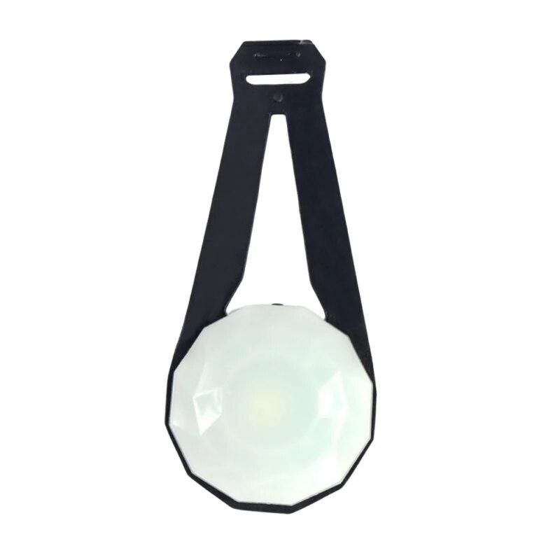 

Ночной безопасный ошейник для собак, светящийся кулон, светодиодный фонарик, поводки для домашних животных, аксессуары, светящиеся в темноте, яркое ожерелье, ошейник для собаки белый