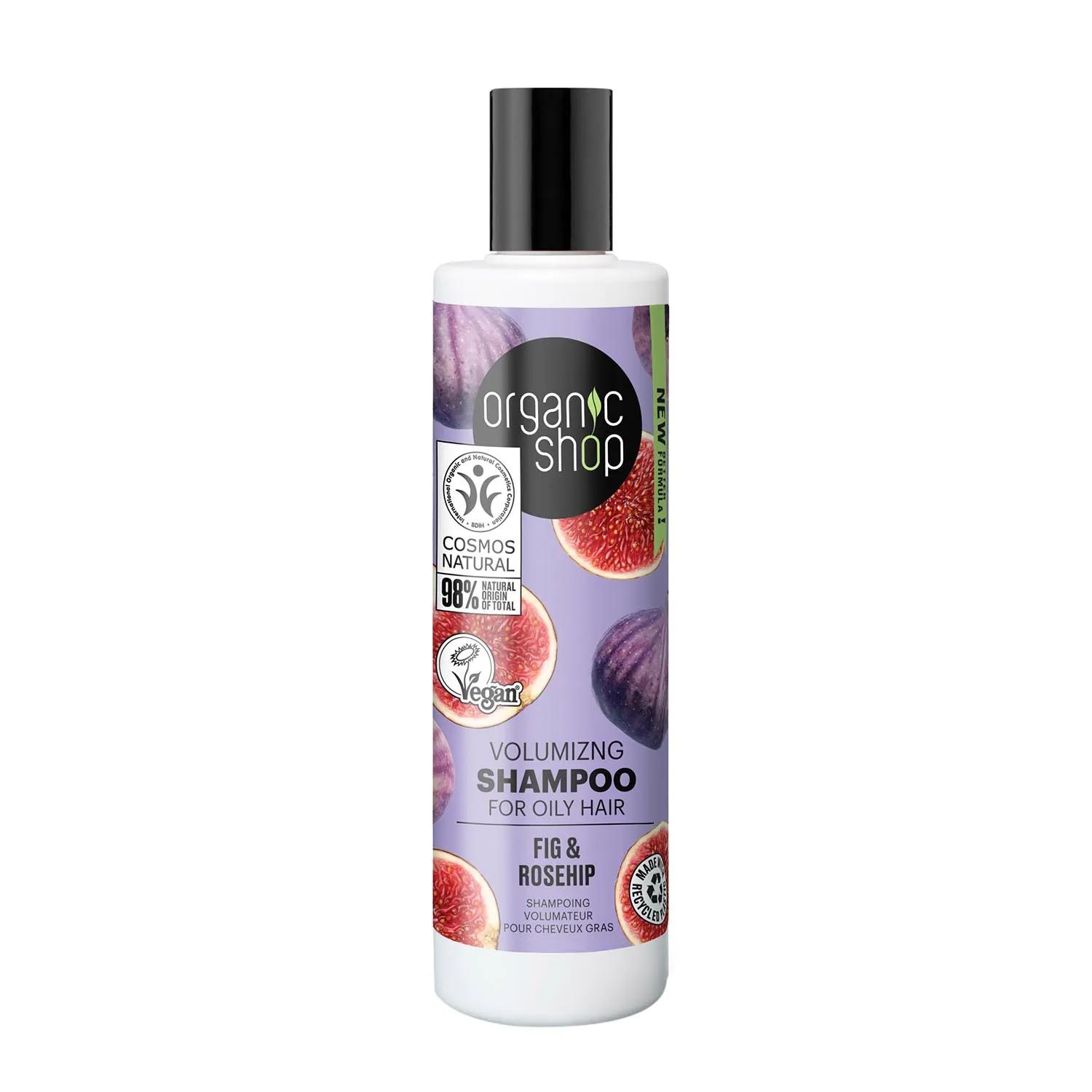 Organic Shop Инжир Шампунь для объема для жирных волос 280мл