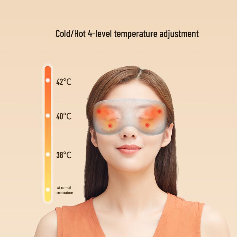 HiPee Smart Eye Massager with Heat and Airbag Pressure