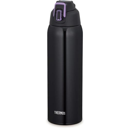 Thermos Water Bottle Vacuum Insulated Sports Bottle 1.5L Black Purple Cold Storage Only FHT-1502F BKPL