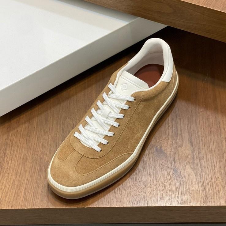 Classic German Training Shoes Trend New Men s Shoes Casual Sports Shoes Color-blocking Fashion Light Luxury White Shoes 38 11089₽