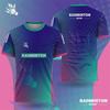 Tricouri Grafice Badminton Bărbați Vară Casual Uscare Rapidă Imprimare 3D Tricouri Sport Largi Respirabile Tricouri Badminton