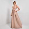 Foreign Trade Long Dress with Straps, New Sexy Evening Dress for Birthday Parties, Slim-Fit Party Dress