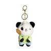 Plush Panda Sunflower Toys Bag Hanging Accessories Keychain Pendant Souvenir