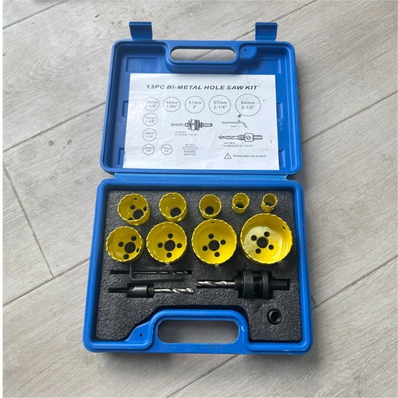 High Precise Woodworker's Hole Drill Bit Set for Multiple Materials Perfect for Furniture Making and Renovation Projects