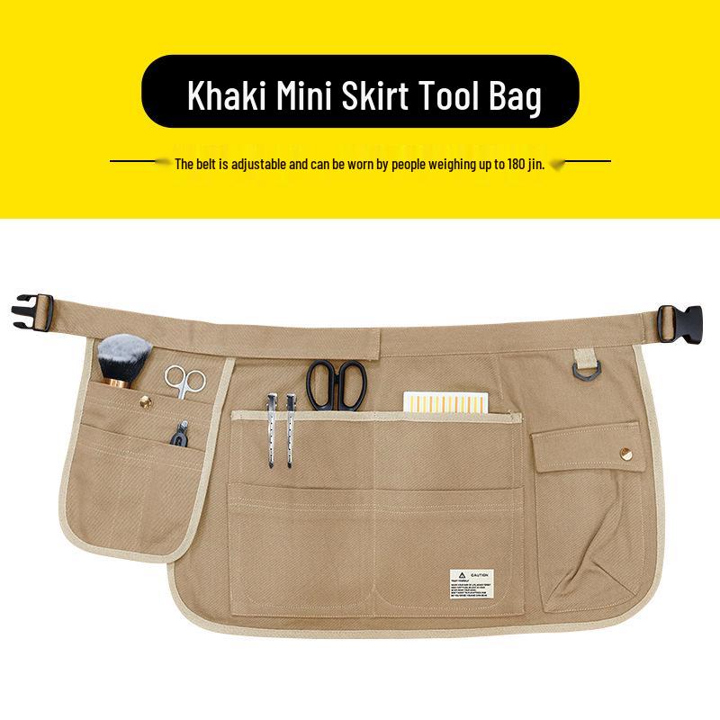 Canvas Multi-pocket Half-body Gardening Apron