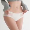 CINOON Sexy Damen Low-Rise Slips Mesh & Spitze Spliced Slips Einfarbige Nahtlose Atmungsaktive Slips