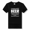 Whether There Will Be Beer t shirt Funny Russian Unisex Graphic Fashion Cotton Short Sleeve T Shirts O-Neck T-shirt