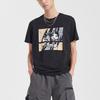 Li Ning Fun Time Mickey Print Short Sleeve T-Shirt Men Tops Black AHSQ527-1