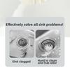Creative Sink Hanging Strainer Basket Punch-free Openable Bottom Cover Food Residue Separator Multifunctional Self-Cleaning