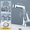 Bathroom Faucet Hot Cold Water Sink Mixer Tap Basin Faucets Washbasin Pull Faucet Copper Lifting Pull Faucet Hot and Cold Water