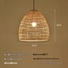 Bamboo Weaving Pendant Lamp - Zen Tea Room & Restaurant Lighting, New Chinese Style Rattan Lantern