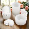 One Bear Silicone Candle Mold - Perfect for 3D DIY Cakes, Chocolate, and Handmade Clay Crafts