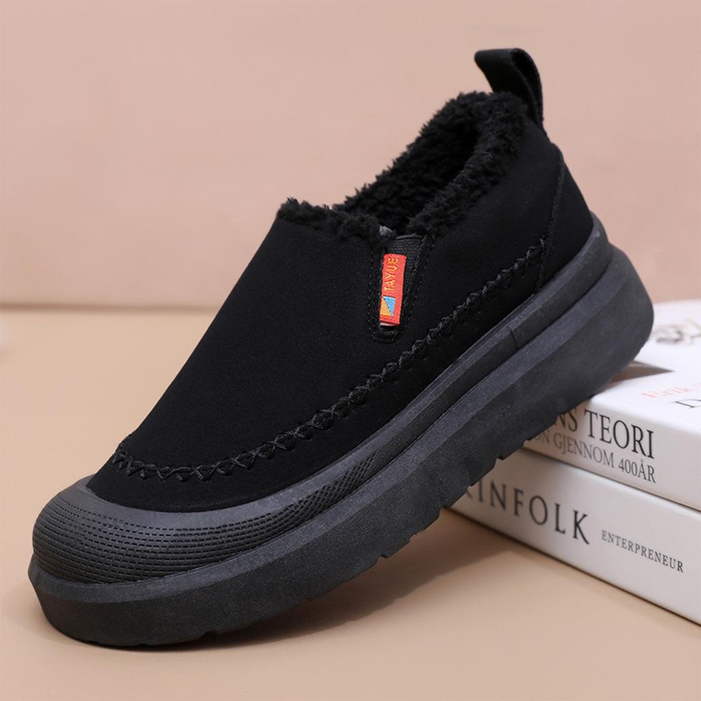 Women's -Lined Low-Cut Snow Boots - Soft, Warm Winter Shoes for Cold