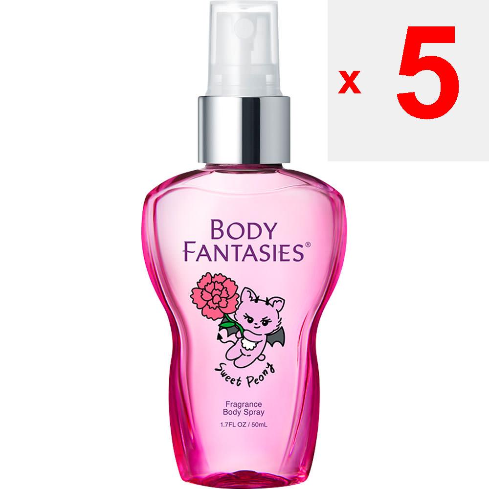 Fitz Corporation Body Fantasy Body Spray - Sweet Peony 50ml Other (check locks, tongue cleaners, etc.) Body Care This is a body spray that can be used