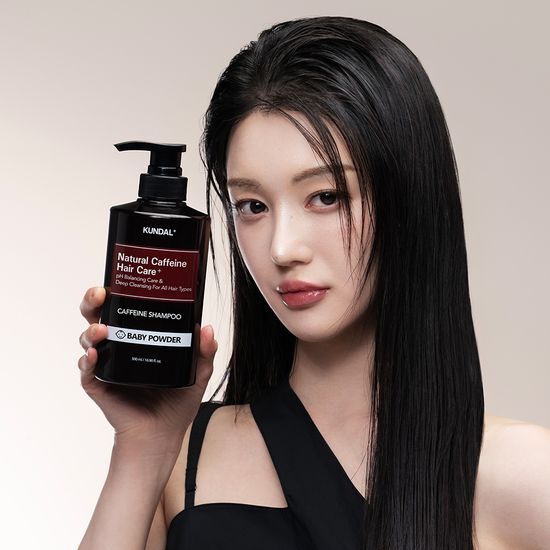 KUNDAL Caffeine Anti-Hair Loss Shampoo Baby Powder 500ml
