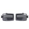 1 Pair Interior Door Handle 8971506463 Left Right Inner Door Handle and Bezel Set Replacement for Isuzu Rodeo 1991‑1997