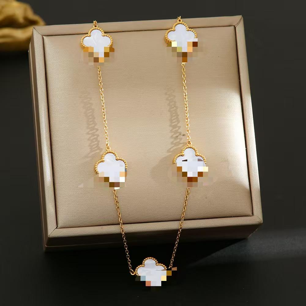 Colier din Oțel Titan Placat cu Aur de 18K, Lanț Claviculă de Înaltă Calitate pentru Femei - Bijuterii care nu se Decolorează