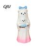 Window Display Halloween Decor Cute Ghost Ornament, Resin Figurines with Cake/Cookie Fun Gifts for Kids Design Desktop Fireplace Home Holiday