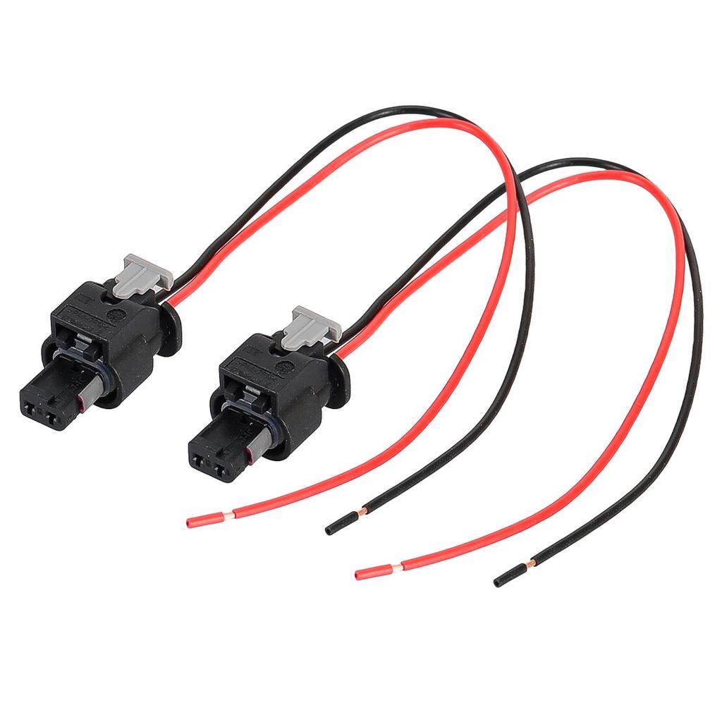 2 Way 2Pcs Side Marker Light Lamp Connector Adapter Harness Cable Wire Wiring Plug Pigtail Fit for Dodge Challenger 2016-2023