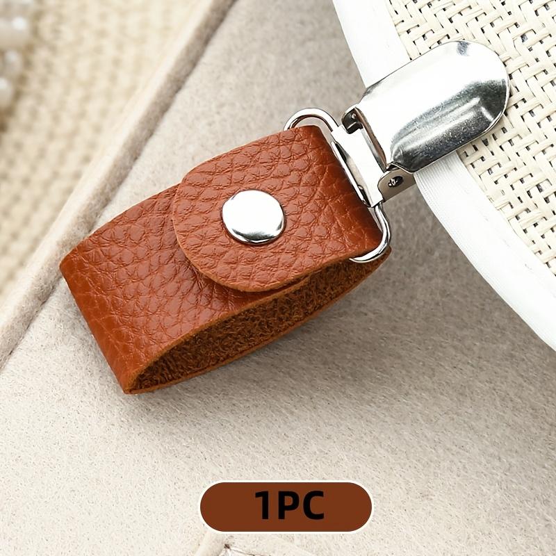 

Сверхлегкий ПУ Зажим для шляпы для путешествий Портативный Надежный Аксессуар для Шляп Сумок Рюкзаков Багажа Бежевый Коричневый Прочный ПУ Удобство в Пути коричневый