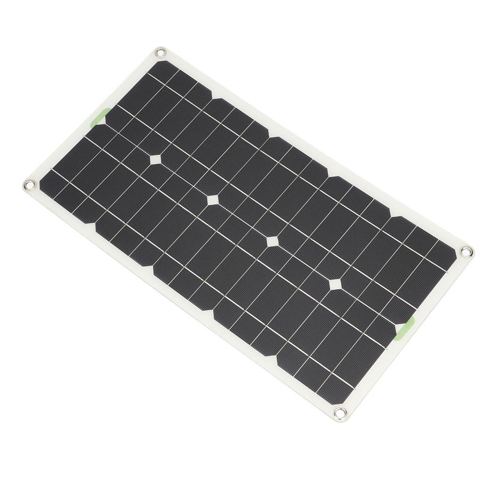 100w Solar Panel Portable Flexible Monocrystalline Silicon Solar Charger Kit for Car Boat Marine Camping