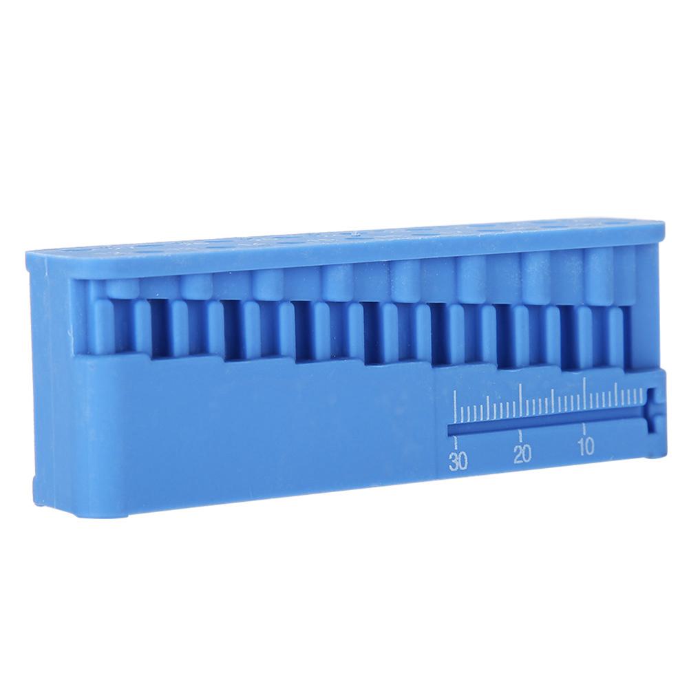 Buy Dental Endo Measuring Block Tools Accessory Files Holder Ruler Autoclavable Kit at