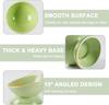 Ceramic Elevated Cat Bowls Tilted Cat Food Bowl Dish Pet Feeder Bowl Dishwasher Microwave Safe