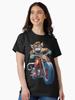 Biker Mice from Mars Rebel Biker Boy Rat Gang Rebels Book Illustration by Sarnia Classic T-Shirt
