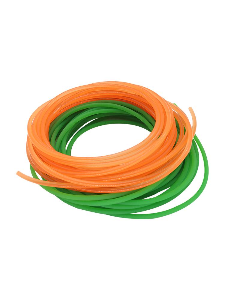 Red/Green PU Leather Connectable Round O-Type Industrial Drive Belt