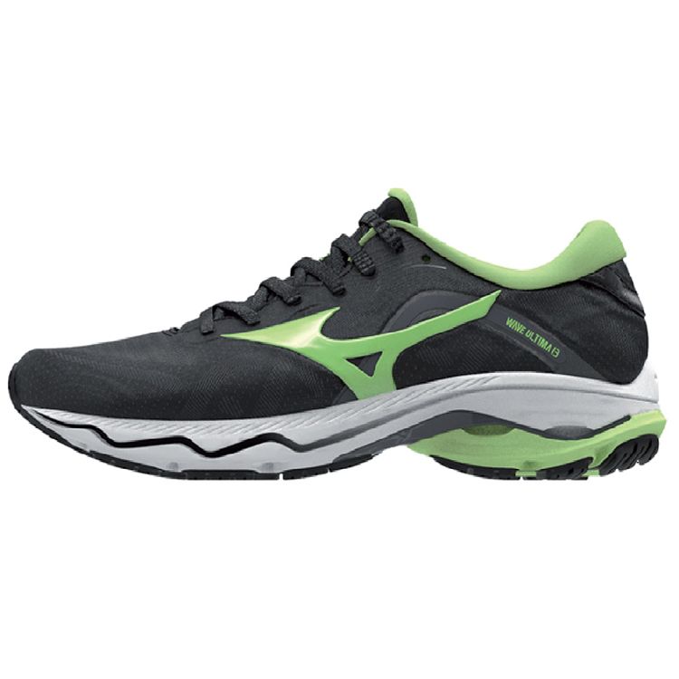 Mizuno Ultima 13 Comfortable Versatile Shock Absorbing Non-Slip Wear-Resistant Low-Top Casual Running Shoes Men Sneakers Black Green J1GC221852