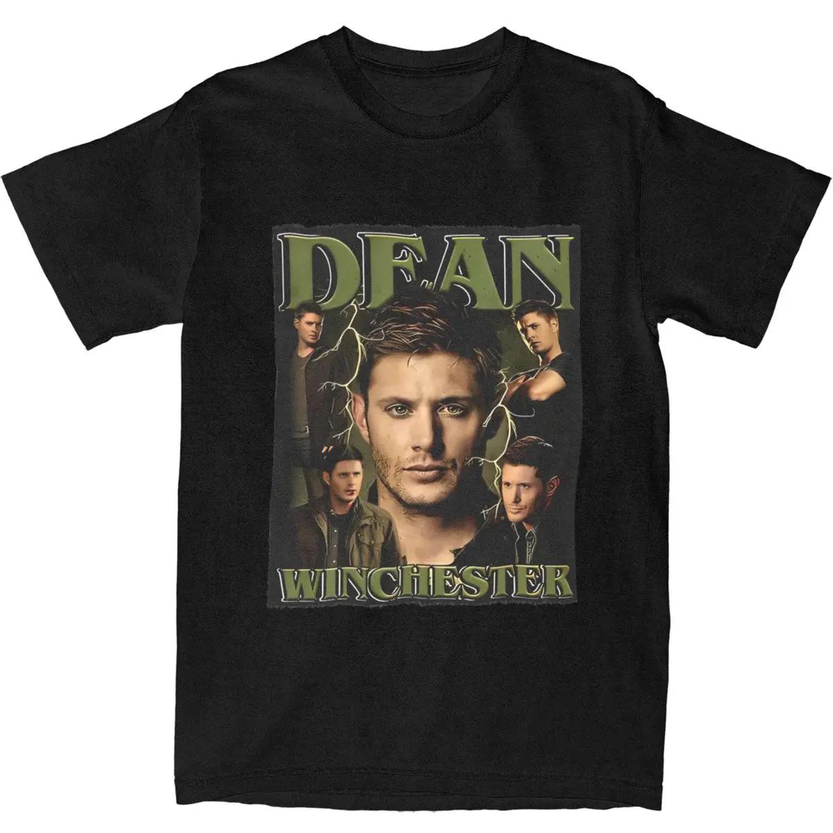 

The Winchester Dean Vintage T Shirts Cotton Clothes Beach Classic Short Sleeve T Shirt O Neck Harajuku Print Tshirt S