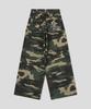 SLOW RECORD HOUSE Double Pintuck Cotton Pants_Camo (Vintage Green)