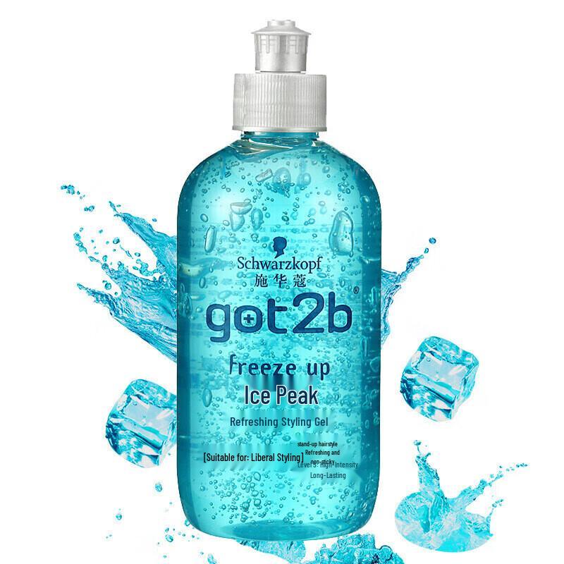 Schwarzkopf GOT2B Ice Peak Освежающий гель для укладки волос