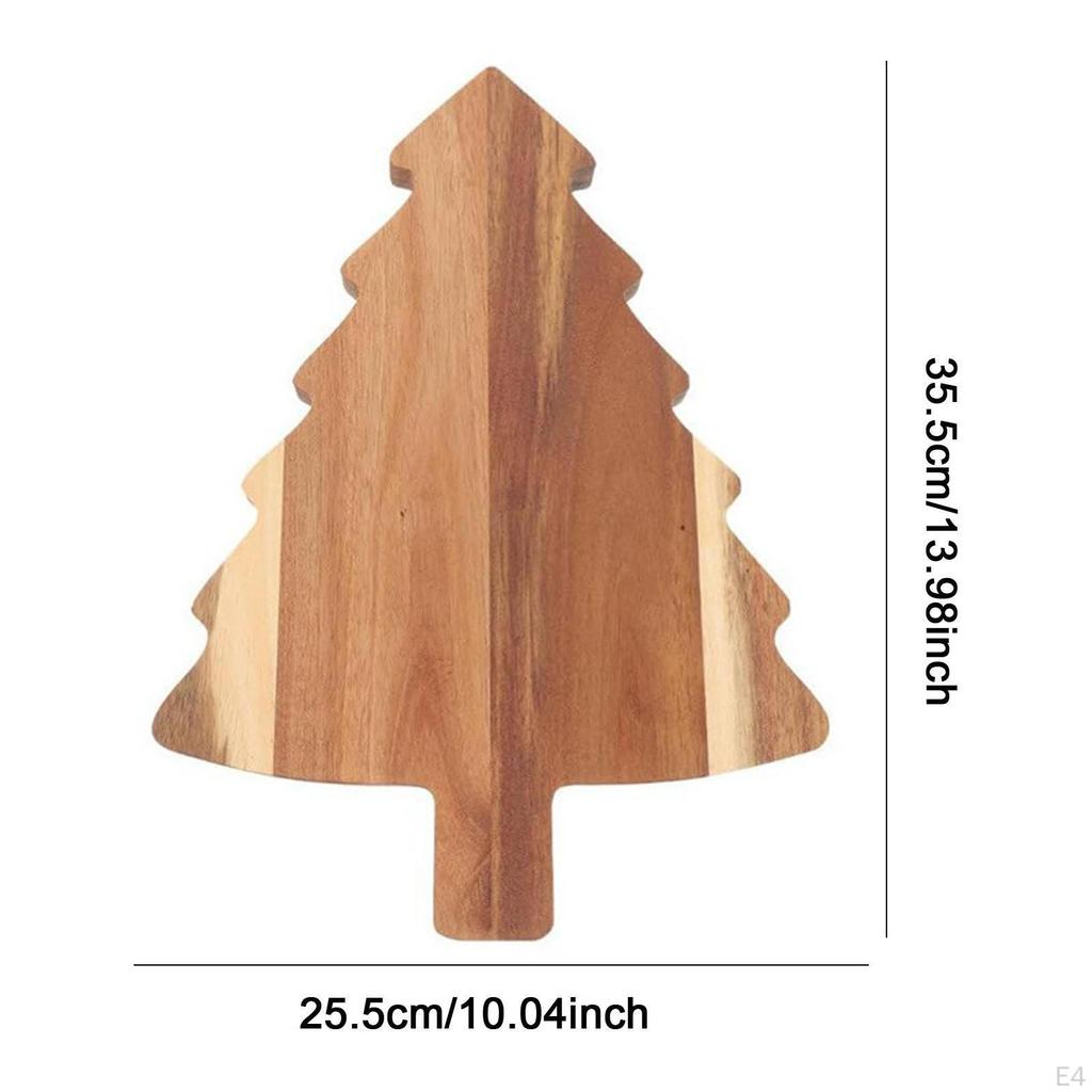 Christmas Cutting Board, Dessert Plate, Cheese Sushi Serving Tray Shaped Like A Meat And