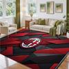 AC Milan Design Crystal Velvet Rug Soft Decorative Mat for Bedroom Entrance