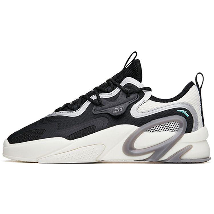 

Anta Кеды AT91 с низким верхом Мужские кроссовки Черные Белые Серые 112218072-2 39